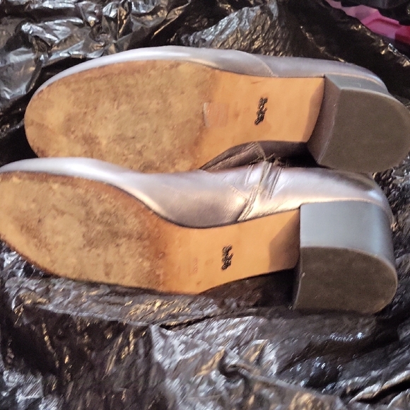 Women's COACH Metallic Ankle Boots Size 9 - Picture 4 of 9